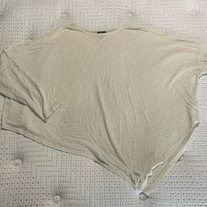 Target Casual Angle Cut Long Sleeve Shirt